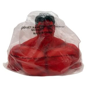 Regal Marvel Red Hulk Popcorn Bucket 3D Plastic Container New